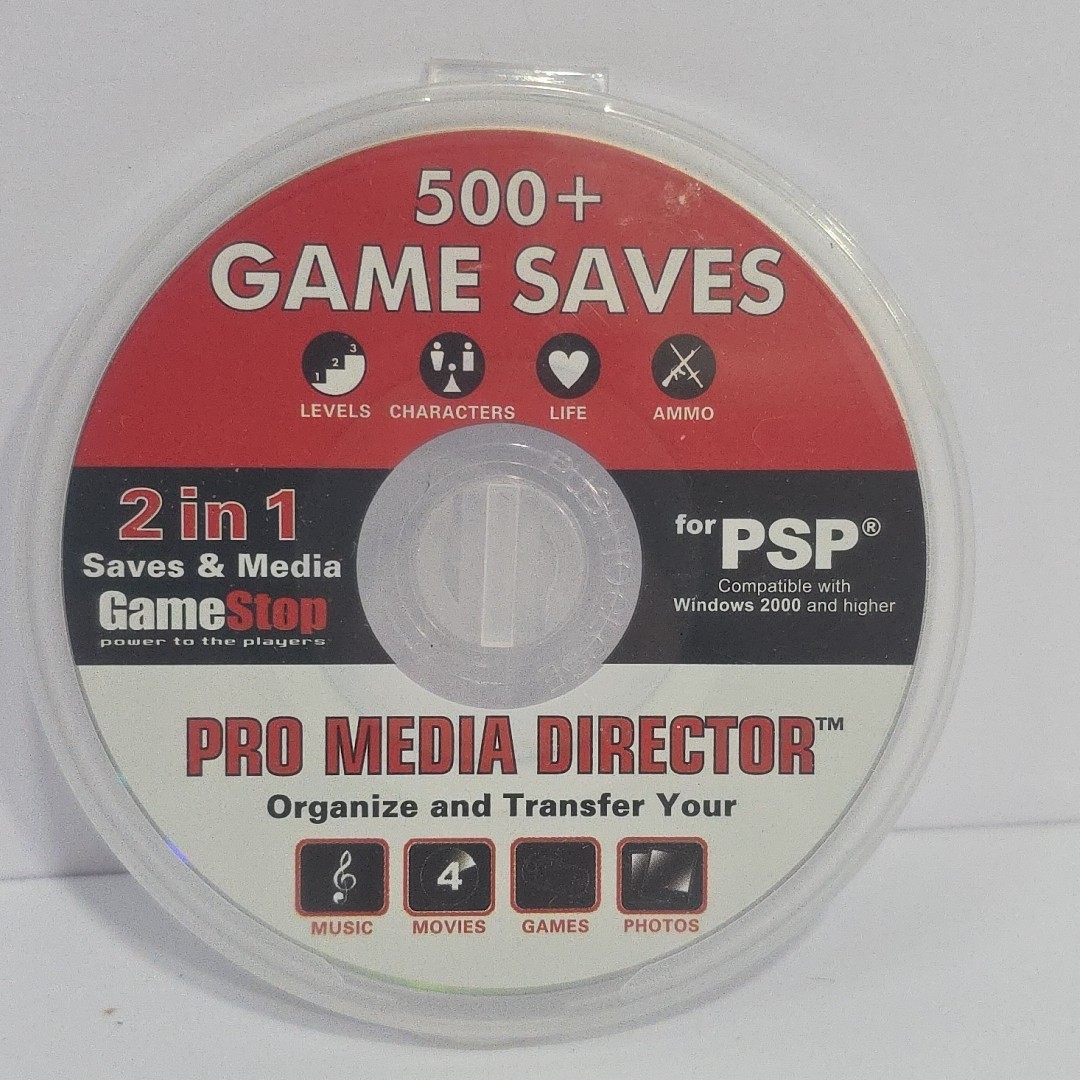 Sony PSP Pro Media Director GameStop Edition - Tested PlayStation Portable