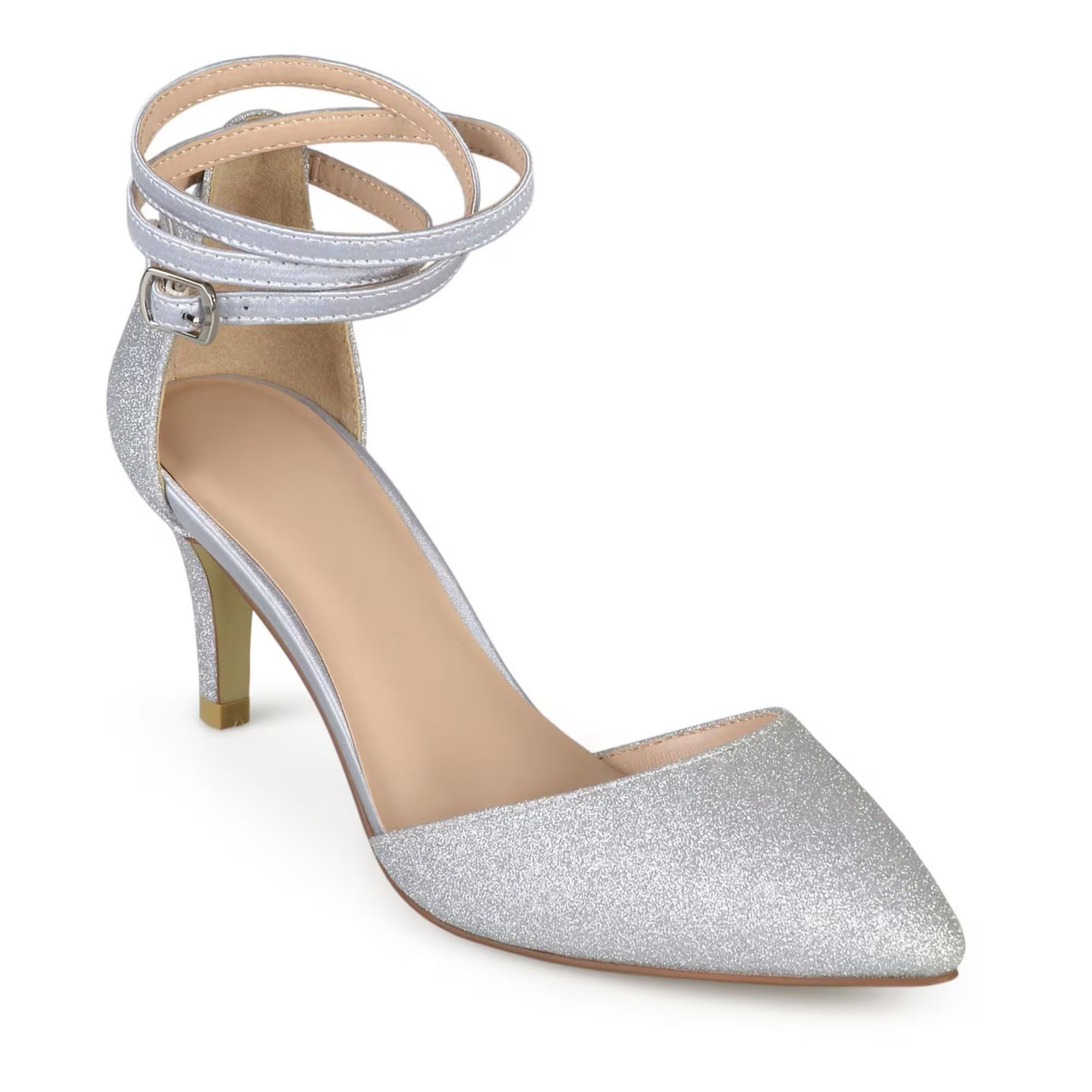 Women's Journee Collection Luela Pumps Silver
