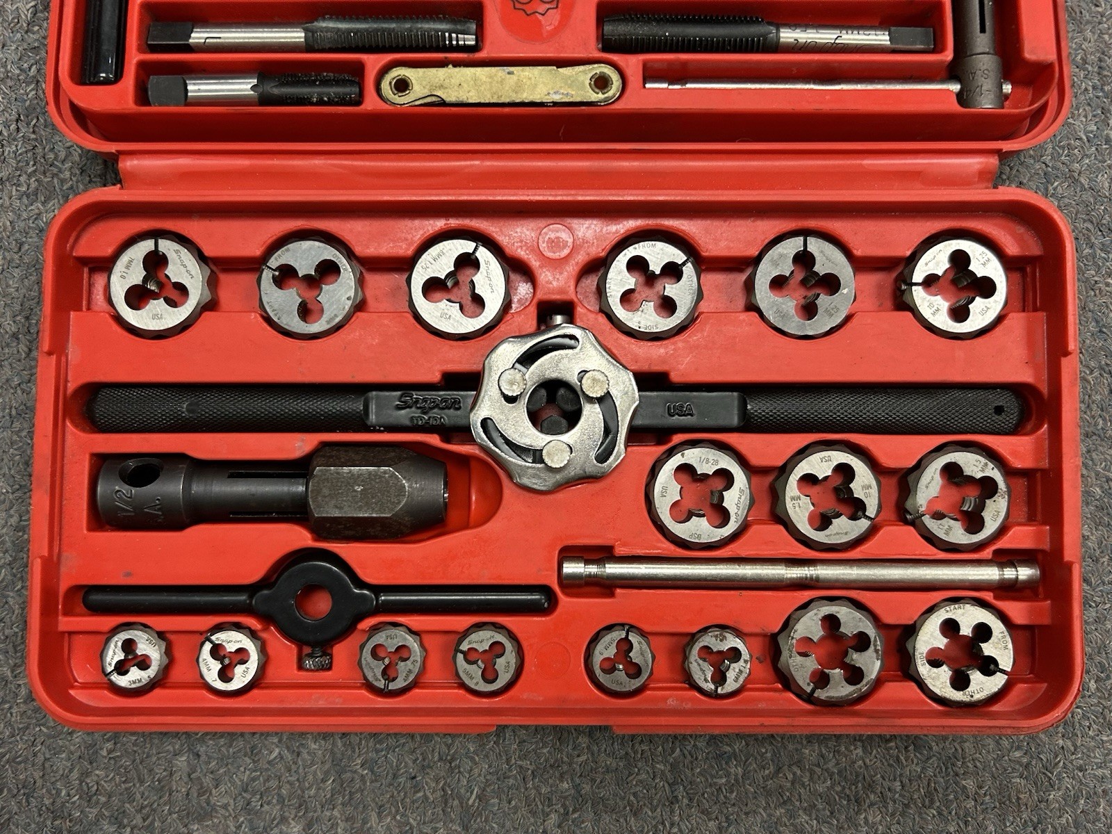 Snap On Tap And Die Set TDM117A