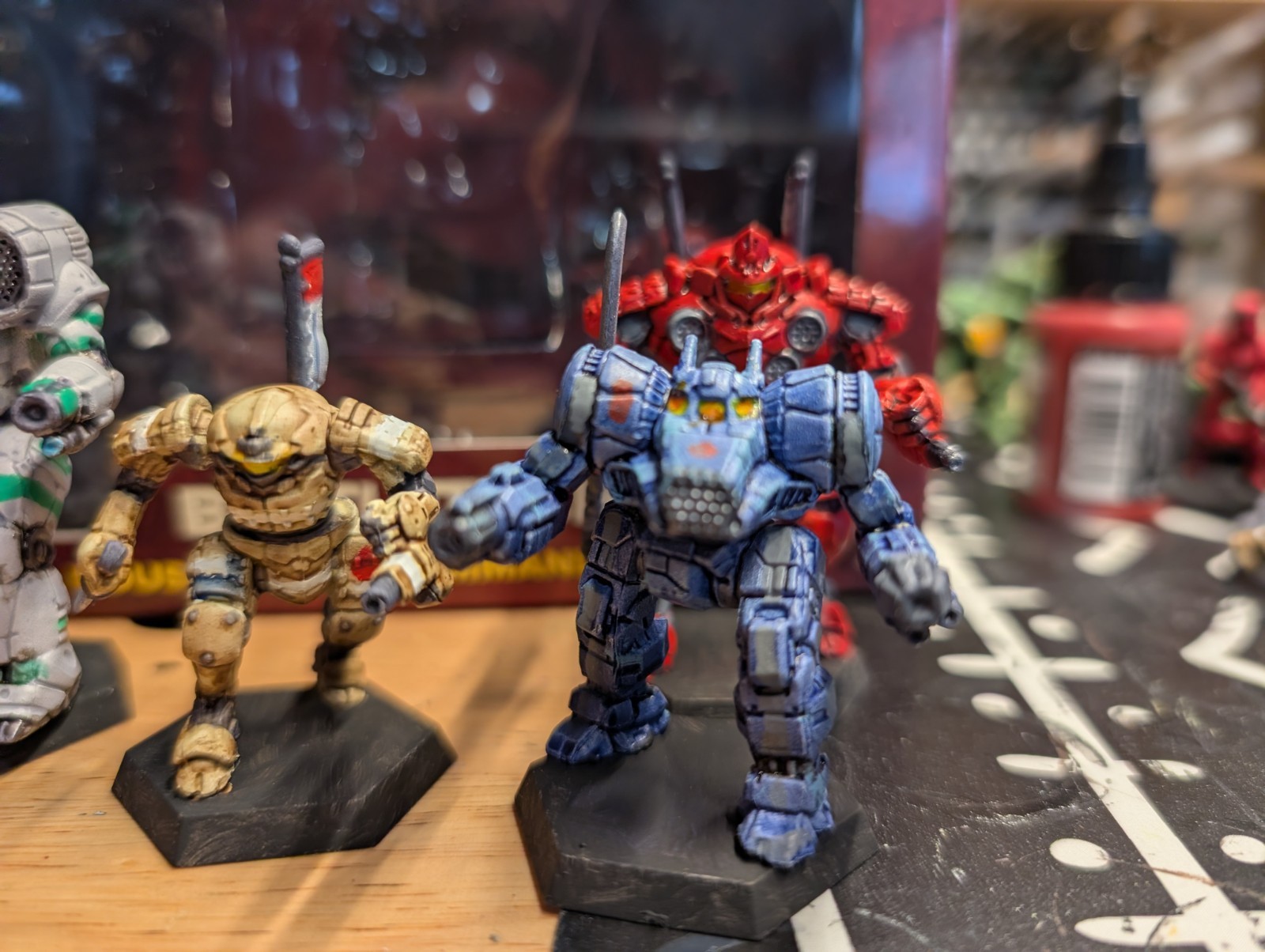BattleTech: Miniature ForcePack - House Kurita Command Lance PAINTED