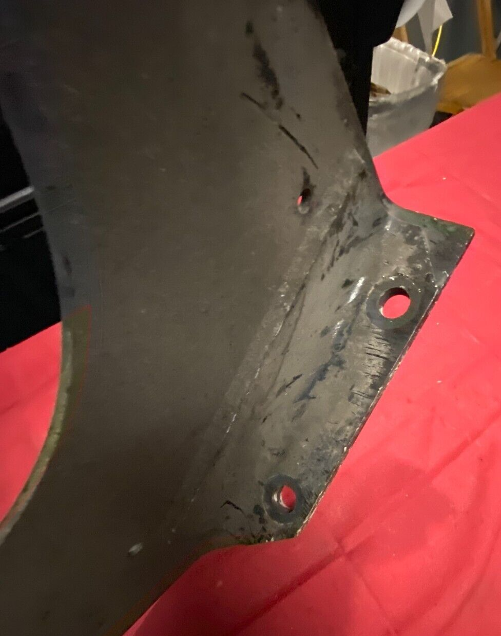 PACCAR N85-1014 1R AIR TANK SUPPORT, HOLD DOWN, BRACKET, PLATE