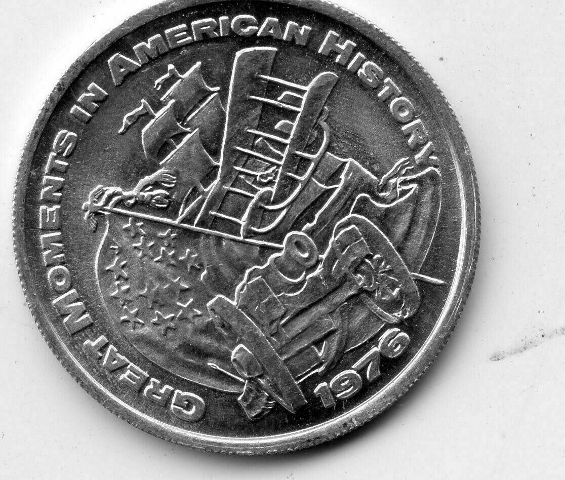 Mardi Gras Doubloon Krewe of Atlas 1976 Aluminum