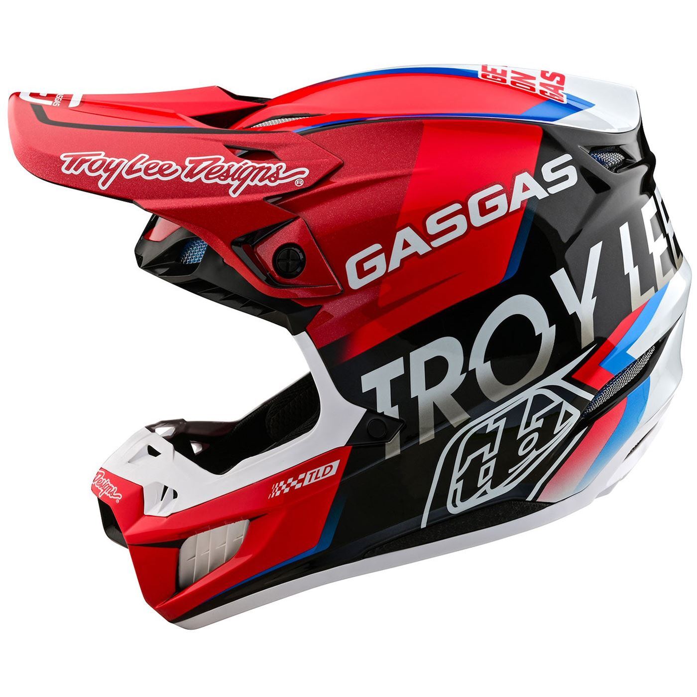 Troy Lee Designs 2025 Motocross Helmet SE5 Composite Gas Gas Fumes  MX Off Road