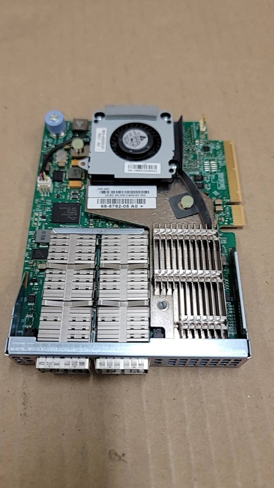 CISCO UCSC-MLOM-C40Q-03 V03 MLOM DUAL PORT 40GB QSFP NETWORK CARD  73-17793-05