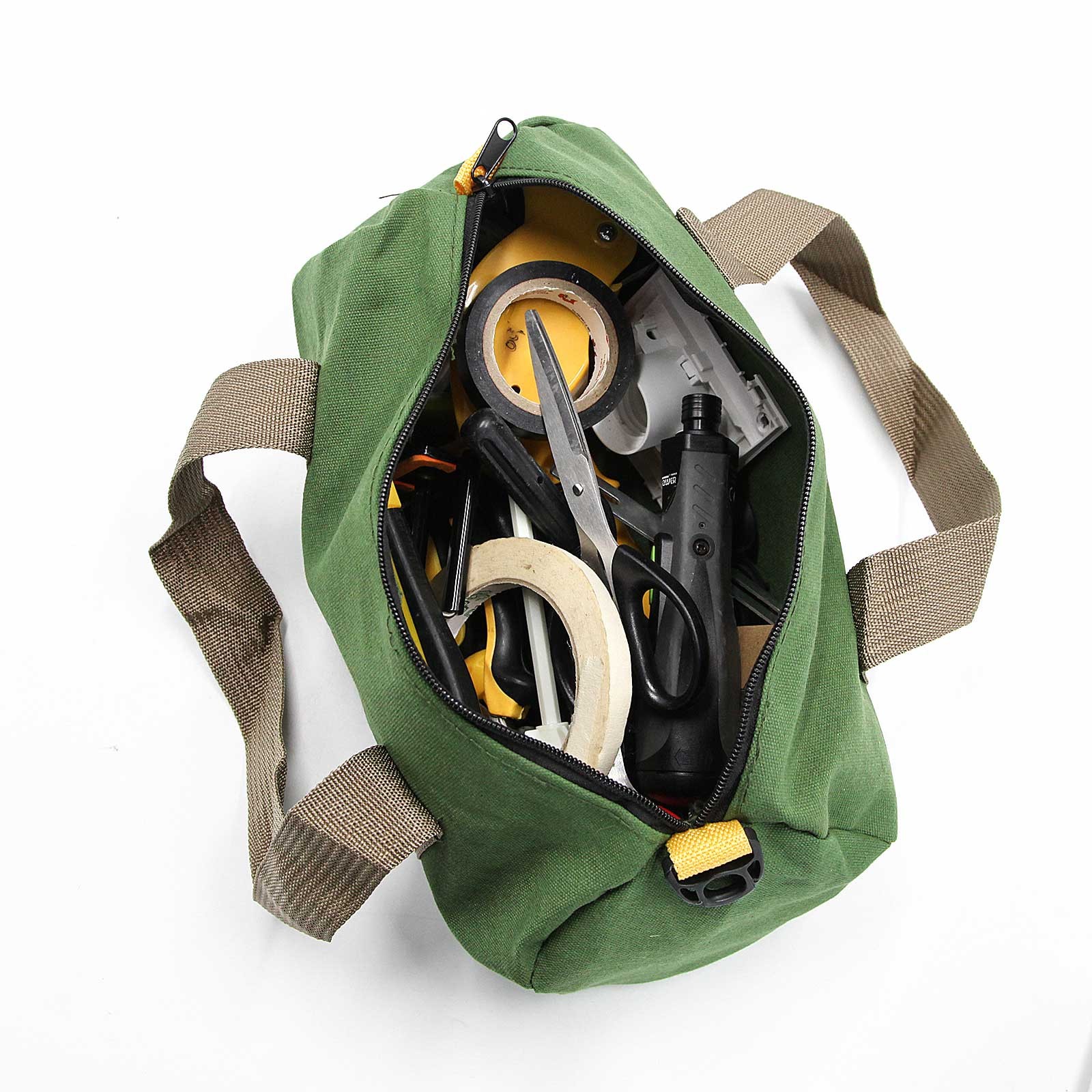USHeavy Duty Tool Bag with Zipper Muti-Purpose Storage Large Capacity Waterproof