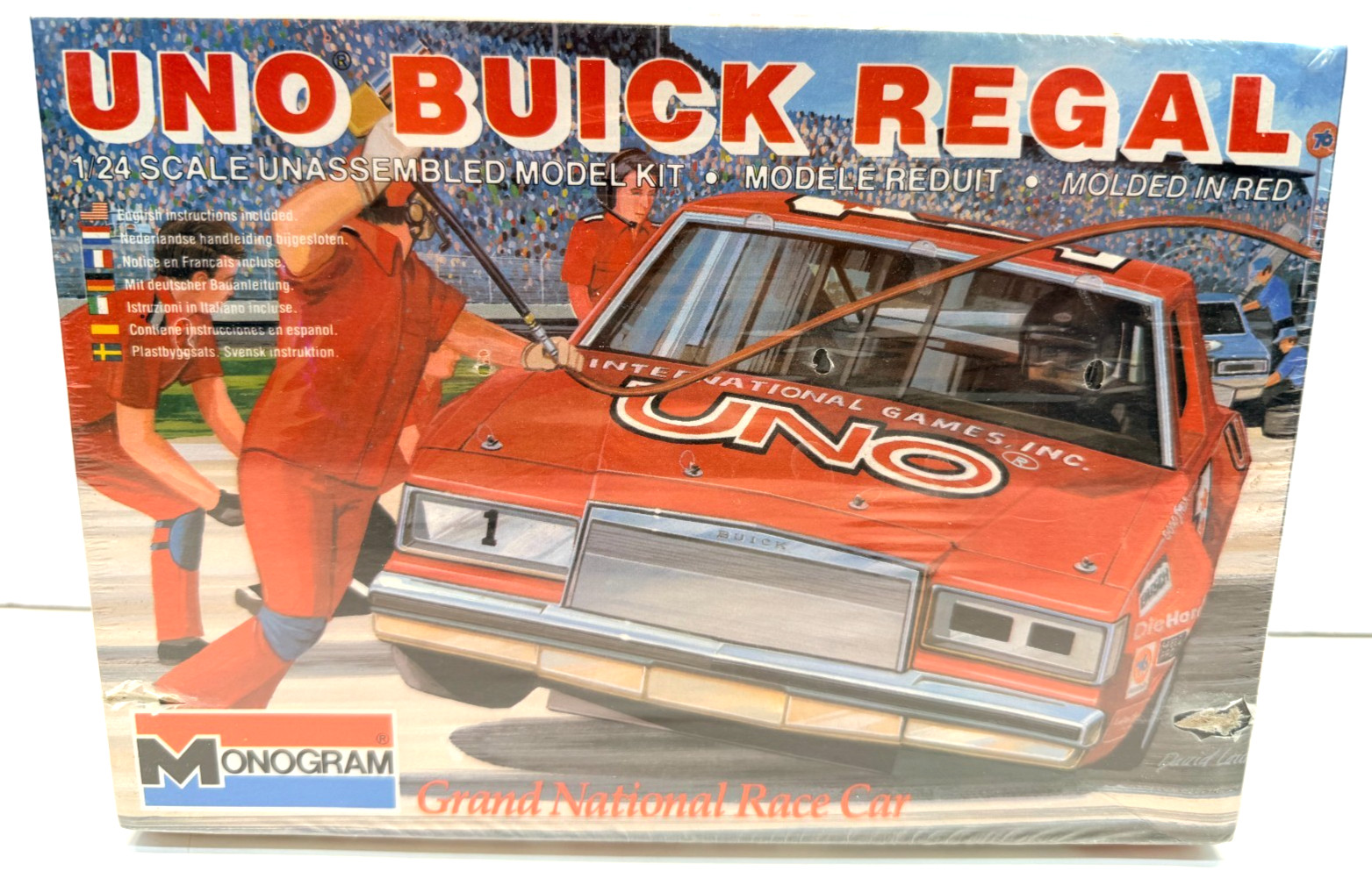 Monogram 1:24 Scale Uno Buick Regal Grand National Stock Car Sealed Boxed Model