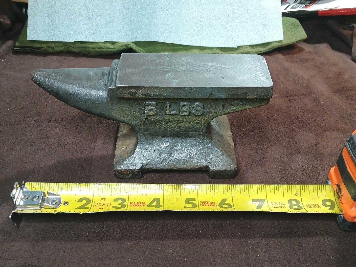 Vintage Unbranded 5.8lb Anvil, Gunsmith, Jeweler, Hobbyist