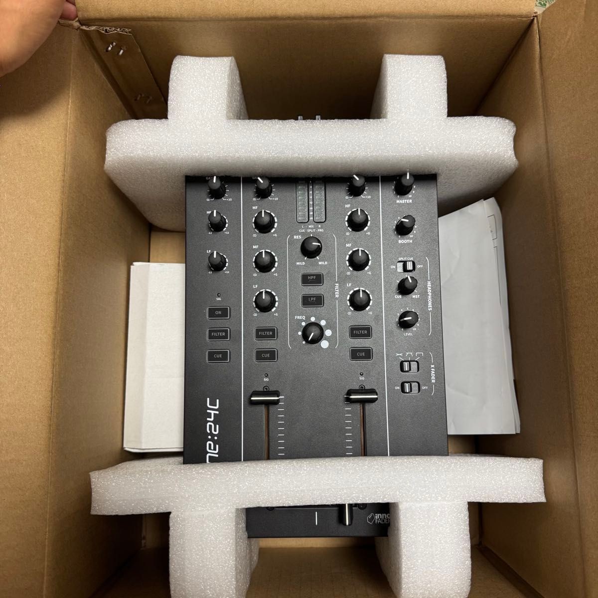 Allen & Heath Xone:24C 2-Channel Analog DJ Mixer USB-C Interface Open Box