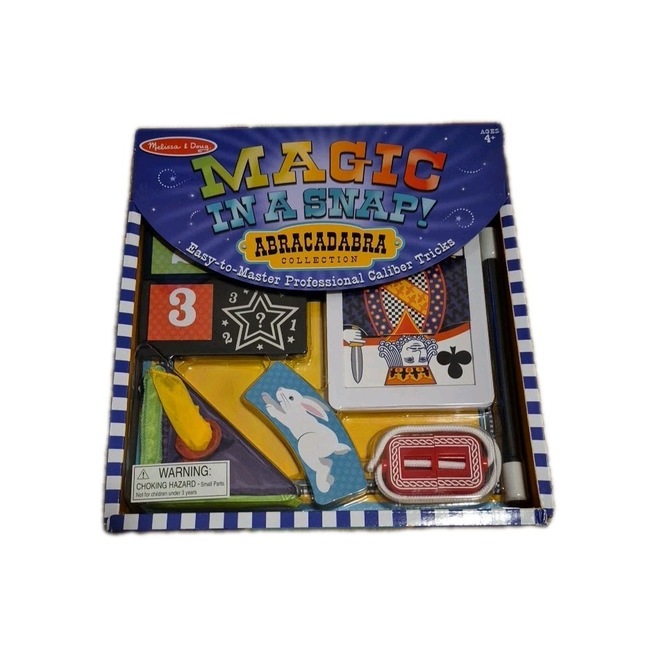 Melissa & Doug Magic in a Snap! Abracadabra Collection Magic Tricks Set NEW