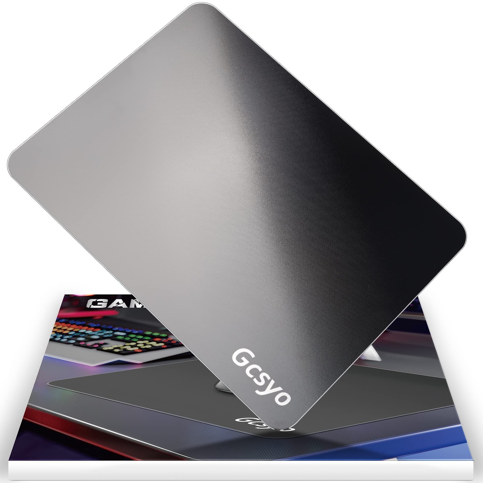 Professional Glass Gaming Mouse Pad for Logitech G502/G PRO/G703, Large Non S...