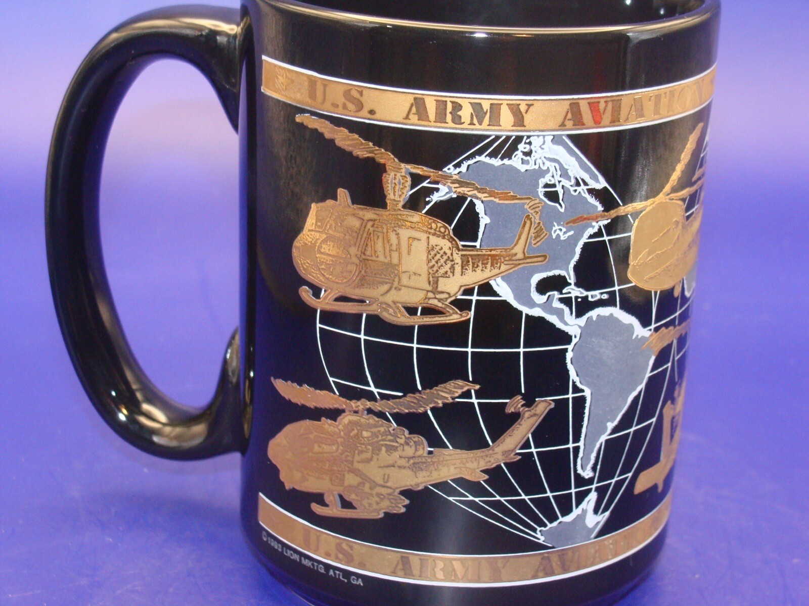 United States Aviation ~ US ARMY ~ Embossed ~ 4.5” ~ VGC ~