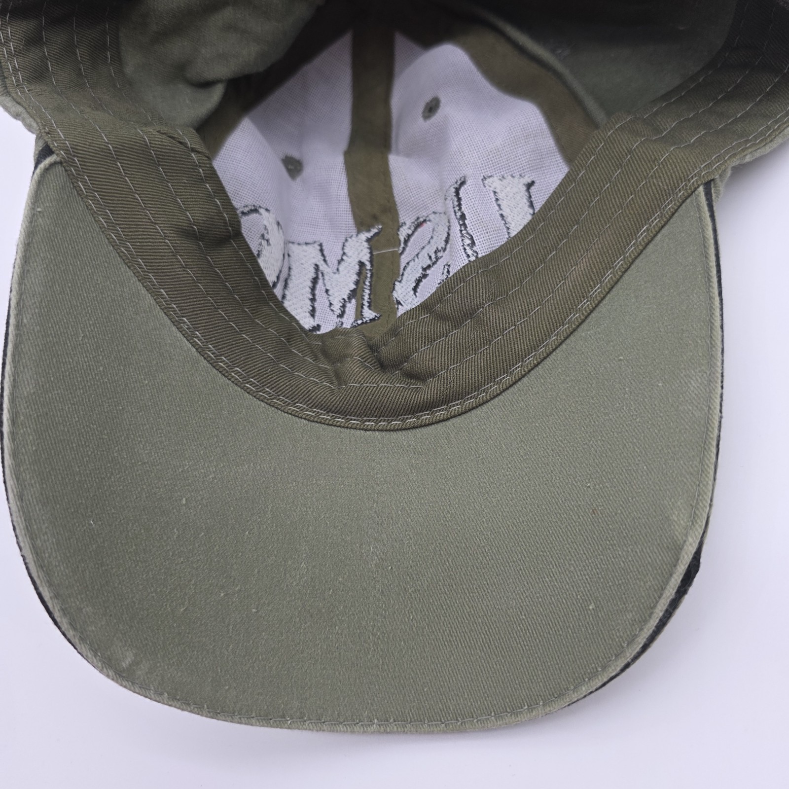 USMC Hat Olive Drab US Marine Corps Eagle Globe Strapback Cap