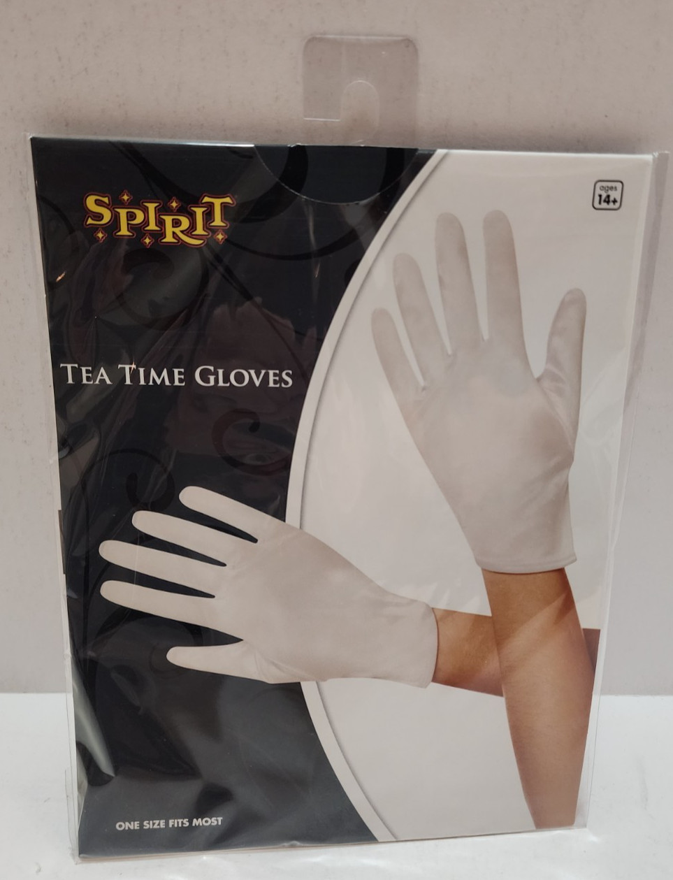 Tea Time Gloves Adult One Size Princess Spirit Halloween Costume Cosplay New