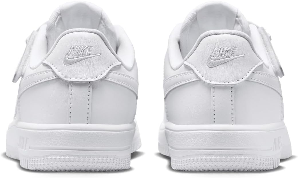 Little Kid's Nike Force 1 Low EasyOn White/White-White (FN0237 111)