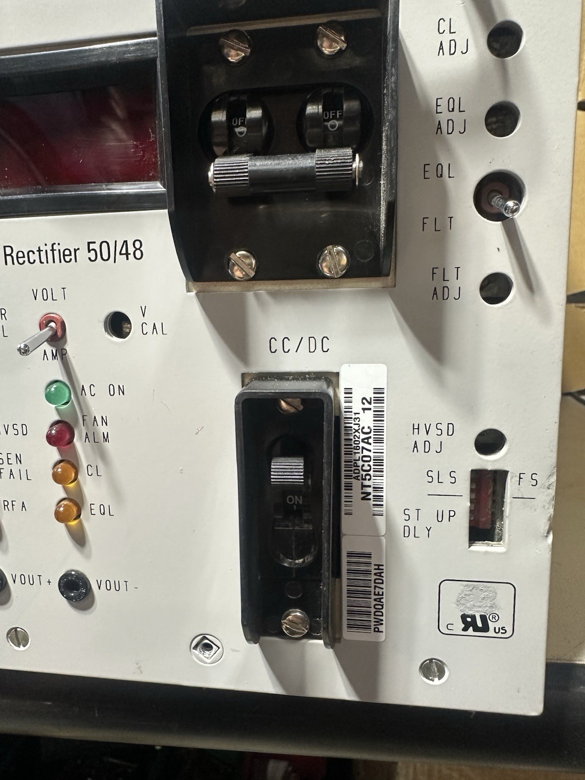 Nortel Helios NT5C07AC, MPR50 Rectifier Module - Tested