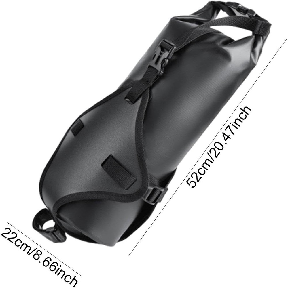 Bicycle Saddlebag Mount Rack Quick Release with 7L Bag Under Seat Bag Bracket US