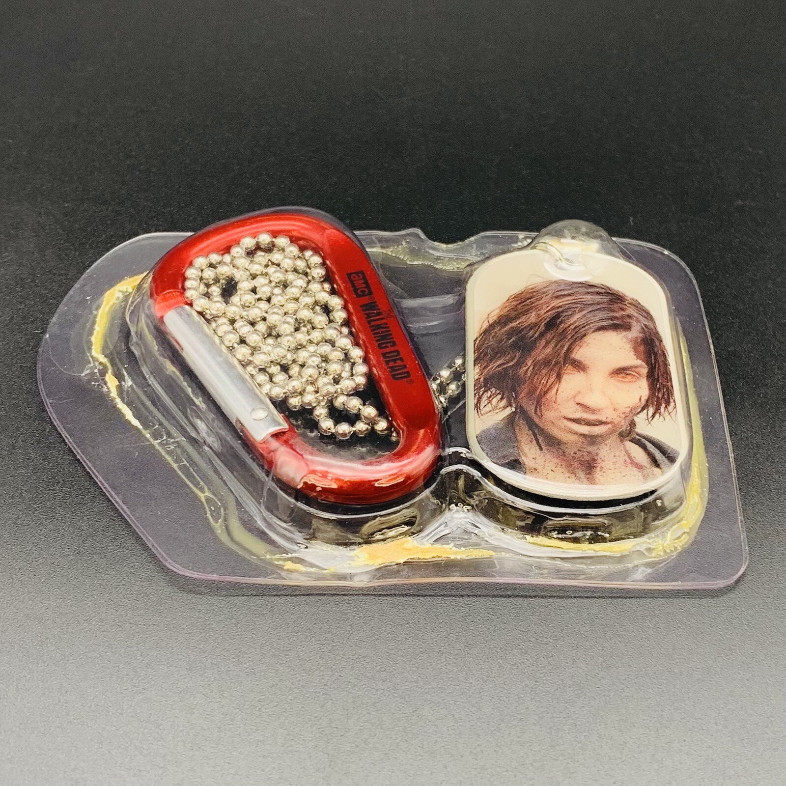 AMC The Walking Dead Season 3 Walker #9 #33 of 36 Dog Tag Chain with D-Ring 2014