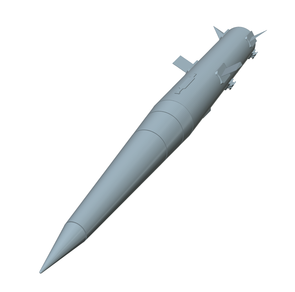 Pershing 1A "Maxi" Builders Kit 1/10th Scale