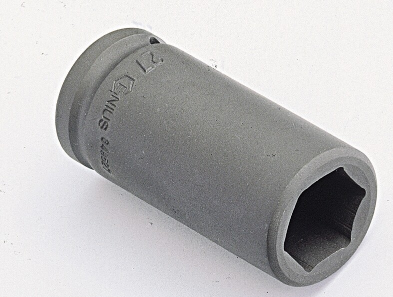 Genius Tools 3/4" Dr. 17mm Deep Impact Socket (CR-Mo) - 649517