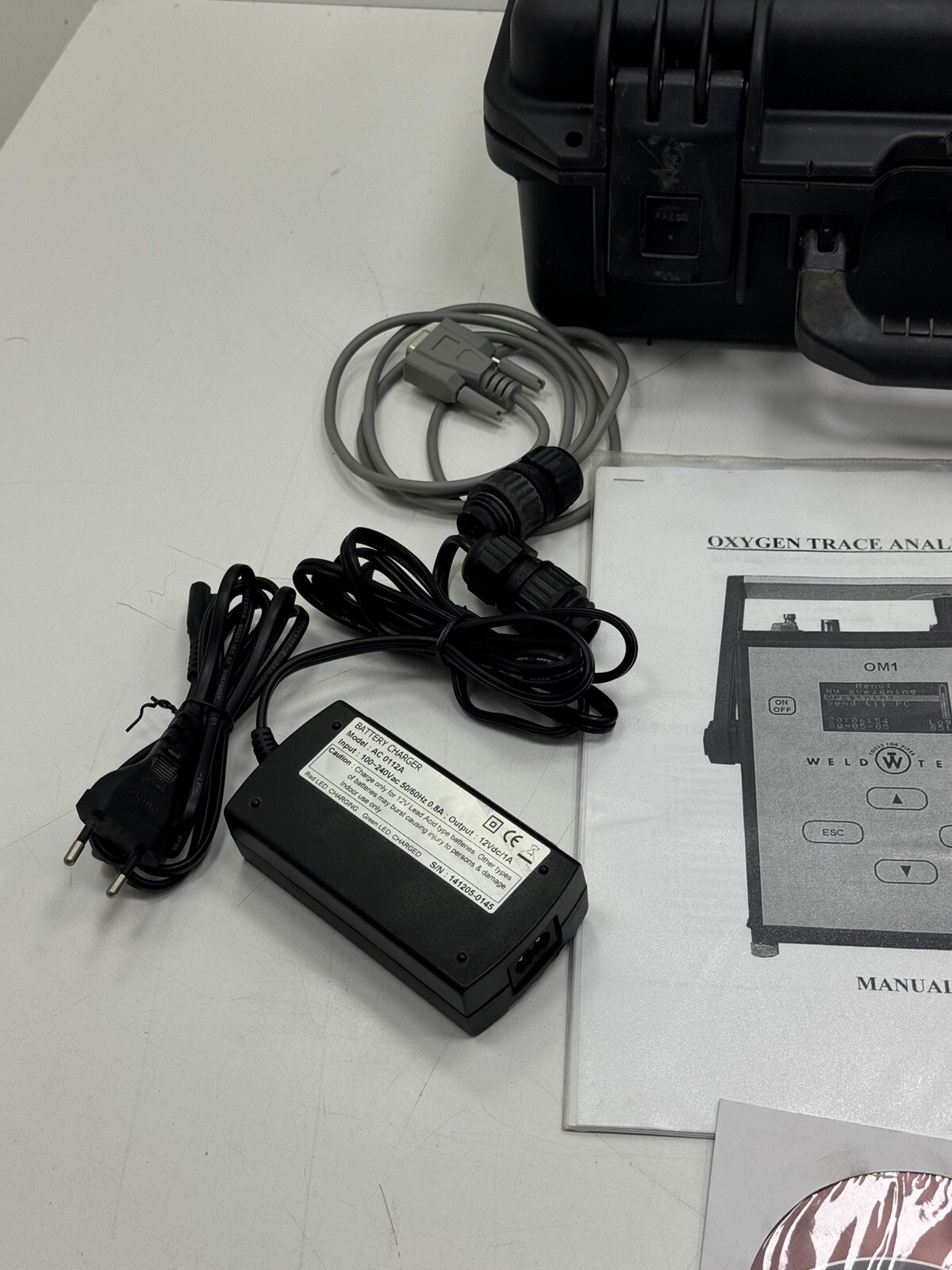 WELD TECH OXYGUARD OM1 OXYGEN TRACE ANALYSER
