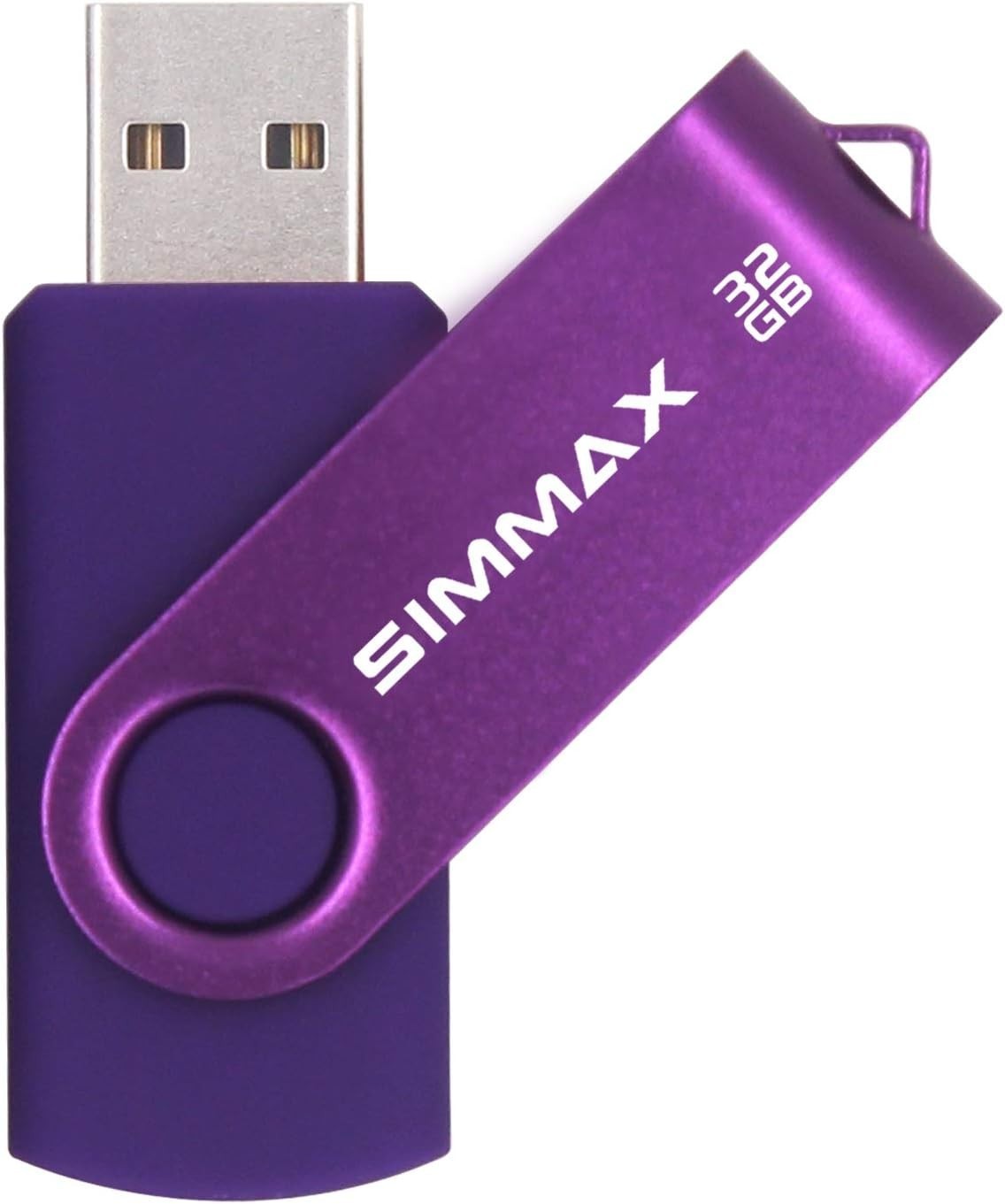Elegant 32GB USB 2.0 Swivel Thumb Drive - Lightweight Flash Storage Solution