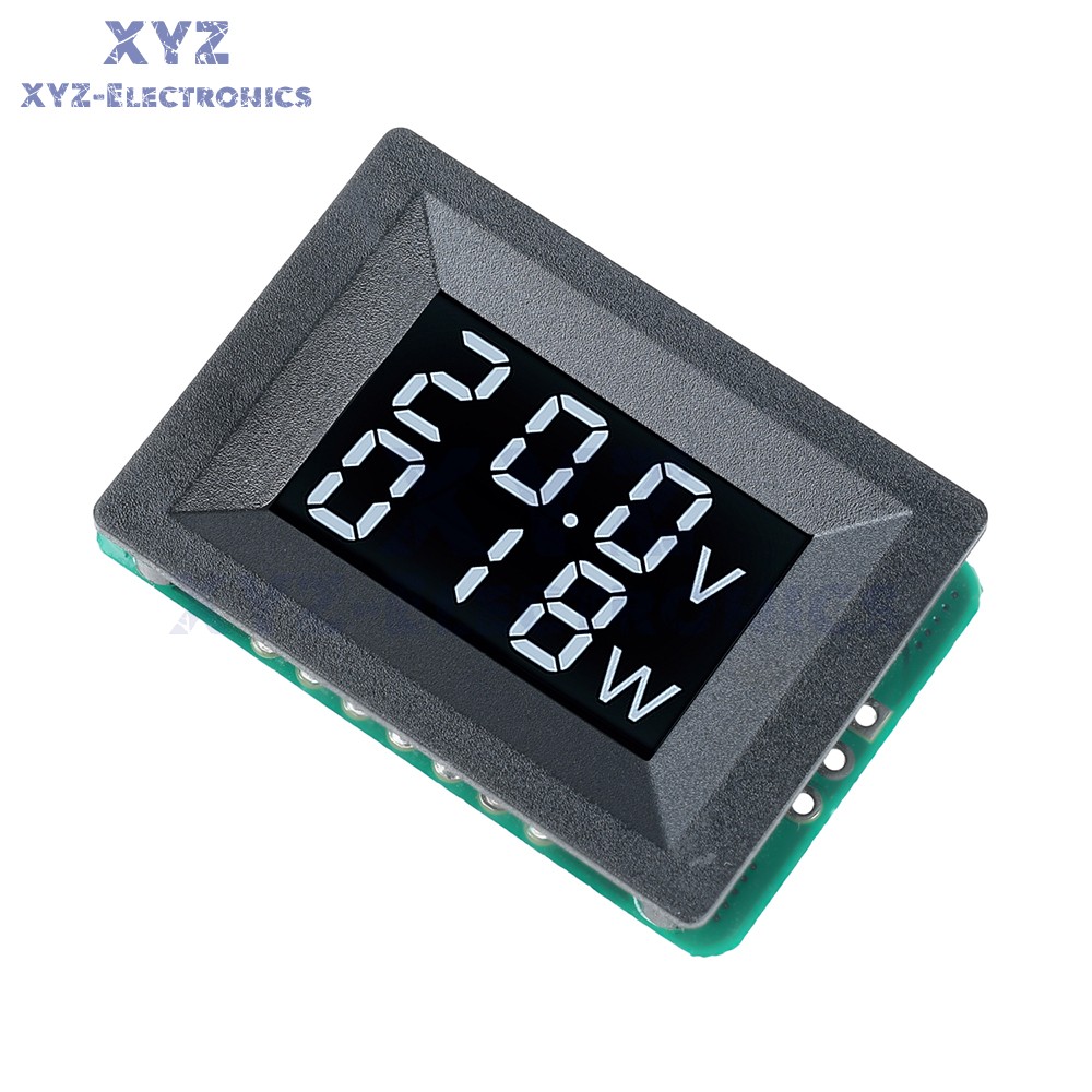 DC10-30V Mini Digital Voltmeter Power Meter 100W/200W/300W/400W for Power Supply