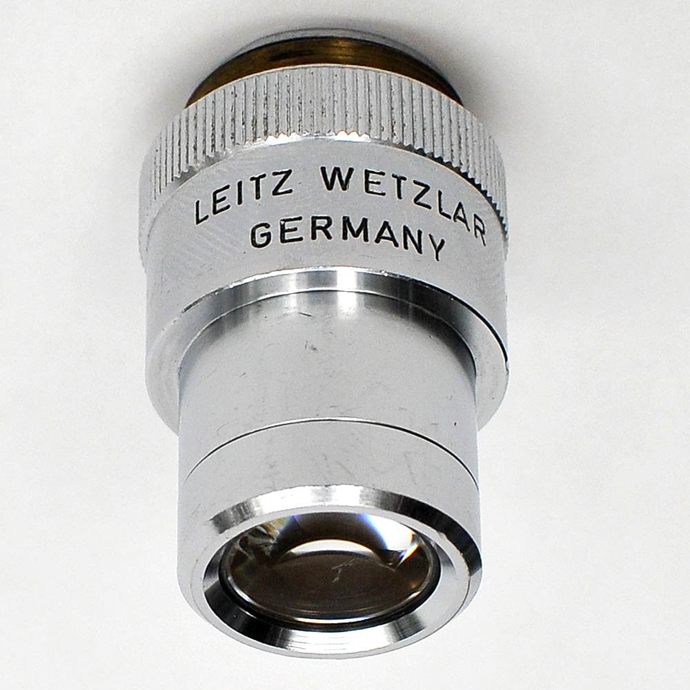 Leitz Wetzlar PL 3.2X/0.06 RMS Microscope Objective Lens Minor Scratch On End