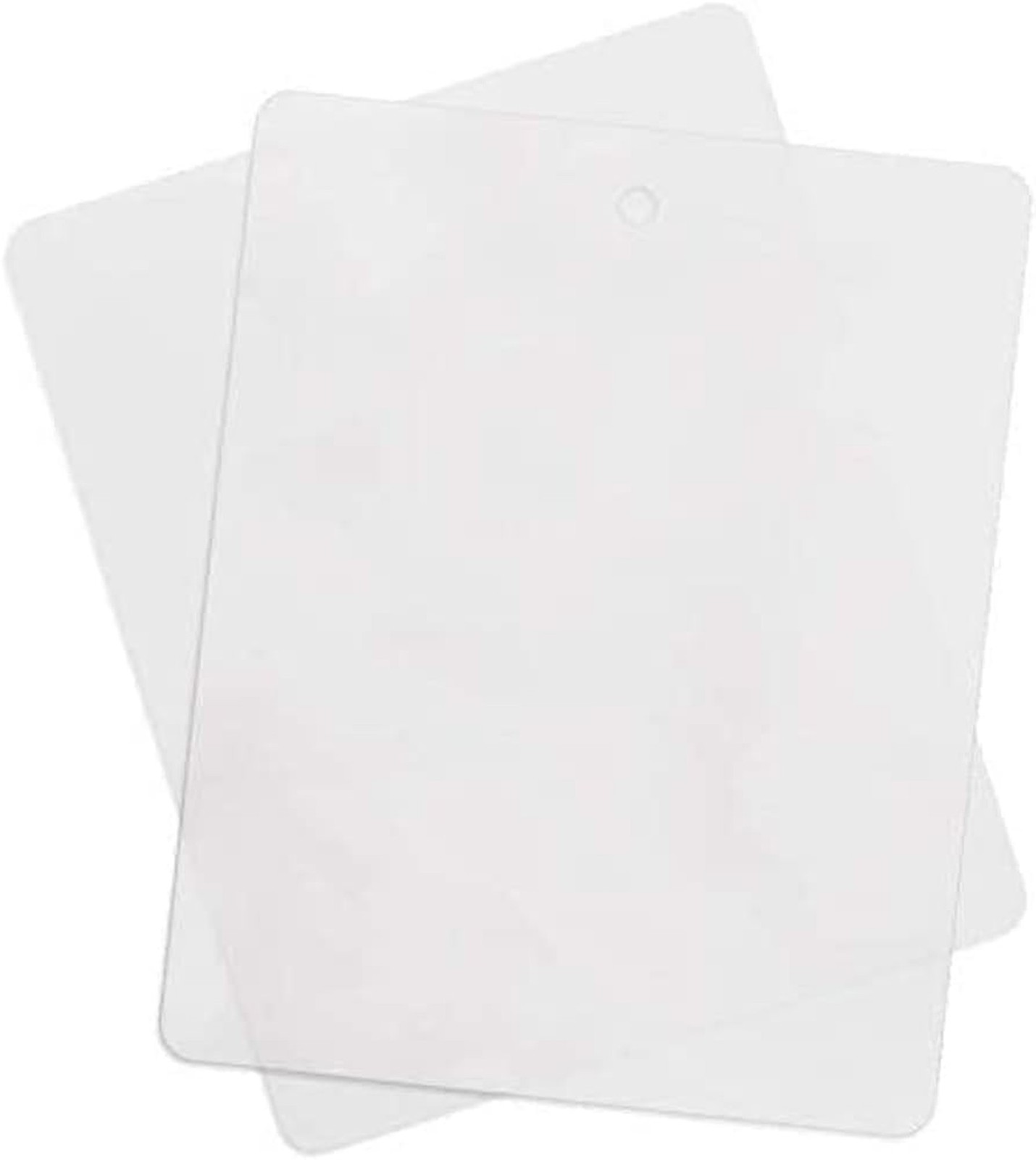Thin Clear Flexible Plastic Cutting Board Chopping Mat - Inexpensive, Flexabl...