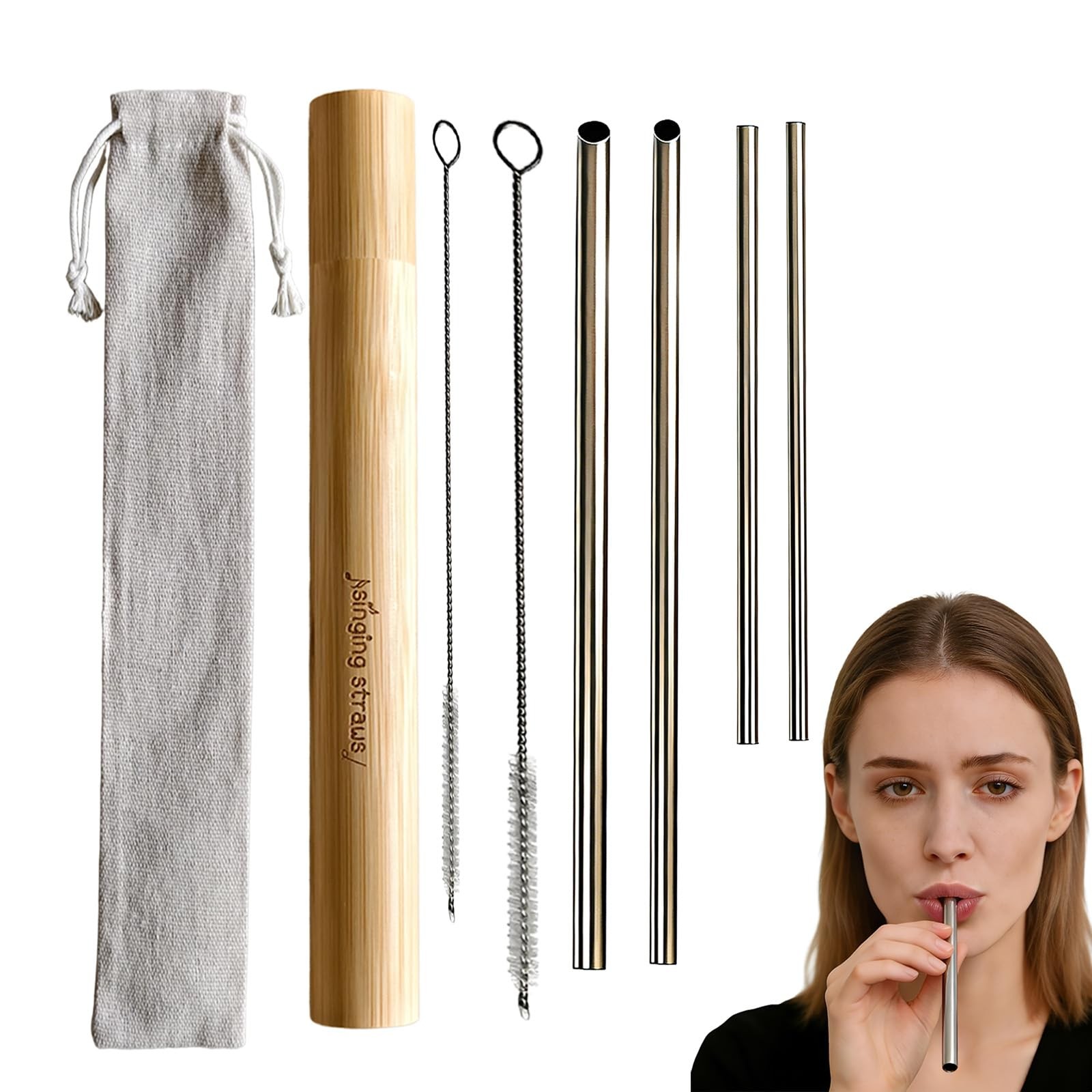 Singing Straw Vocal Trainer for Singing â€“ Better Voice Vocal Trainer with 4