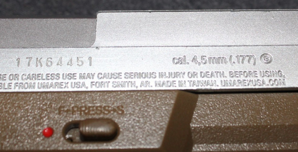 UX Umarex XCP Gun .177 4.5MM BB Pistol Untested