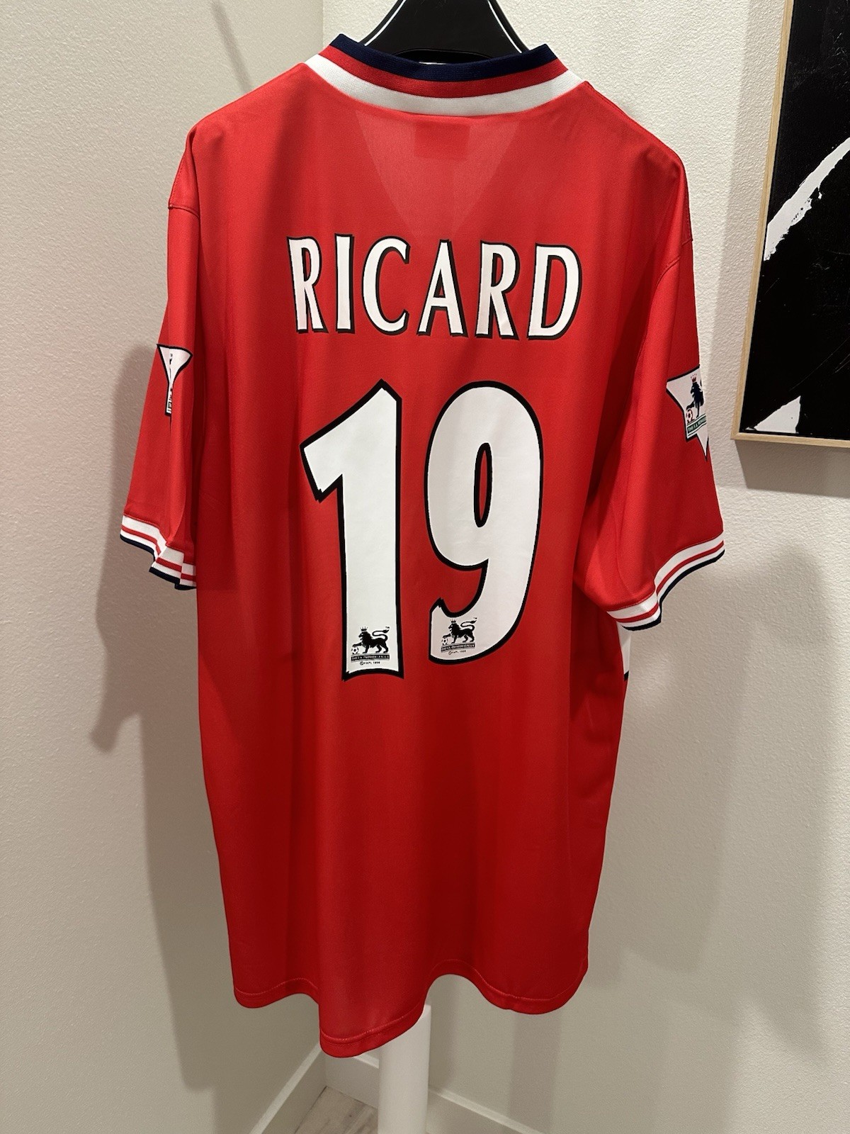 1997-98 Hámilton Ricard Middlesbrough FC Soccer Jersey