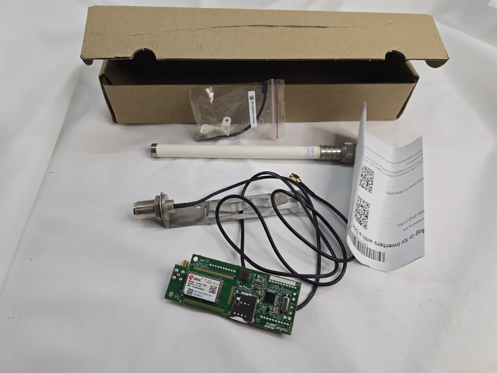 Solar edge Cellular Plug-in 5y plan, Display, Resi, SP4, US With Antenna