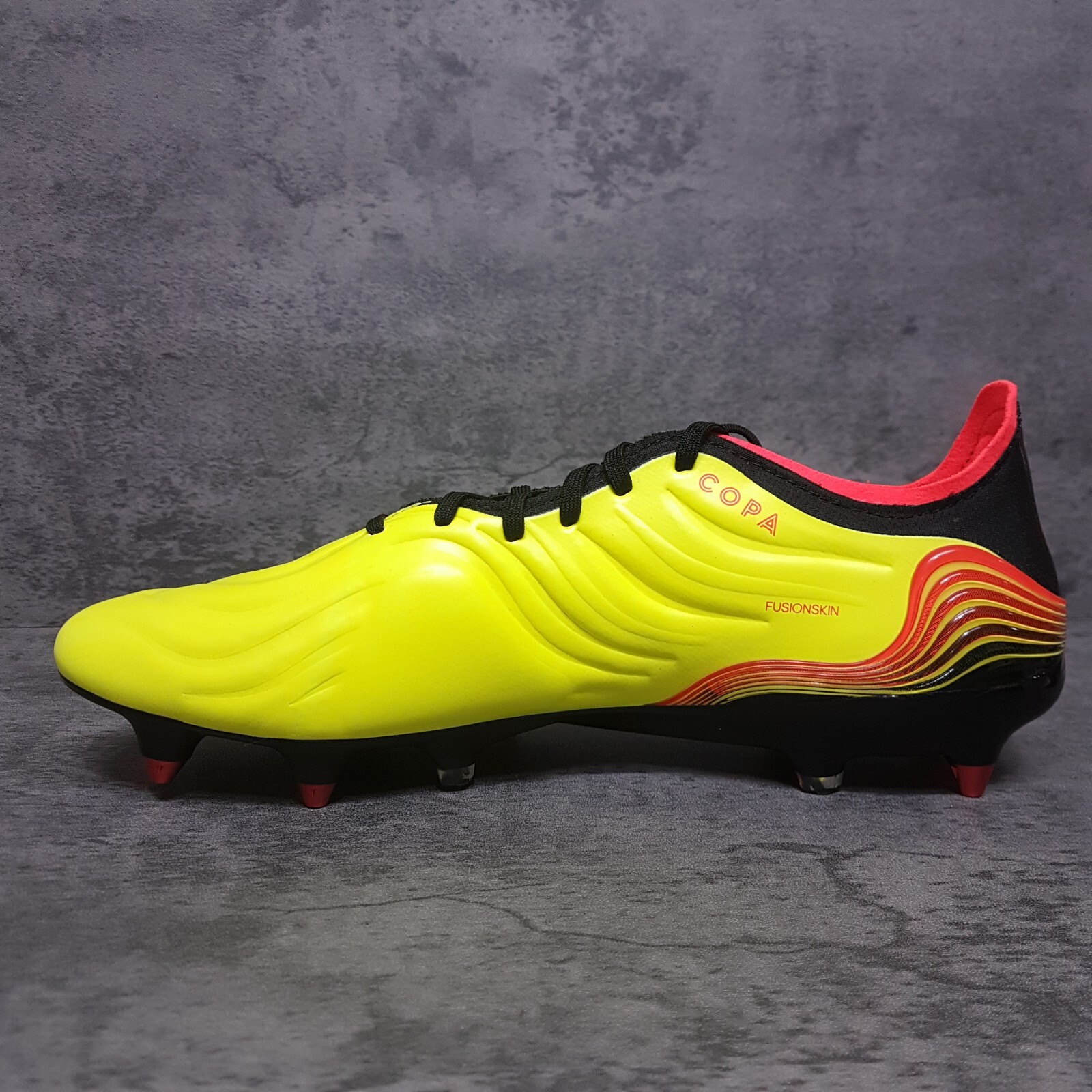 ADIDAS Copa Sense.1 SG Soccer Cleats Mens Size 11.5 Yellow Black Red GY8935