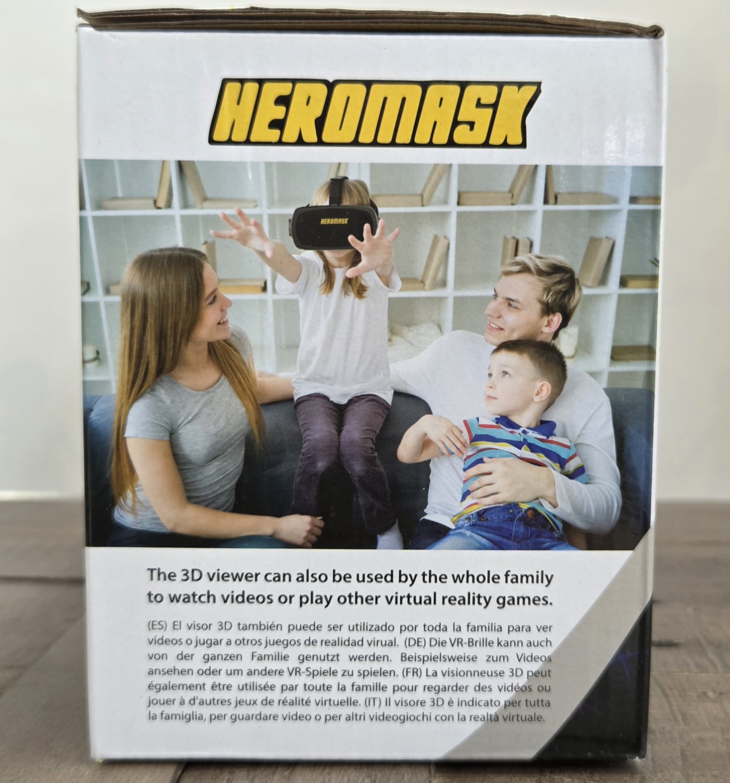Heromask Mathematics VR Headset Virtual Math Games Age 5+