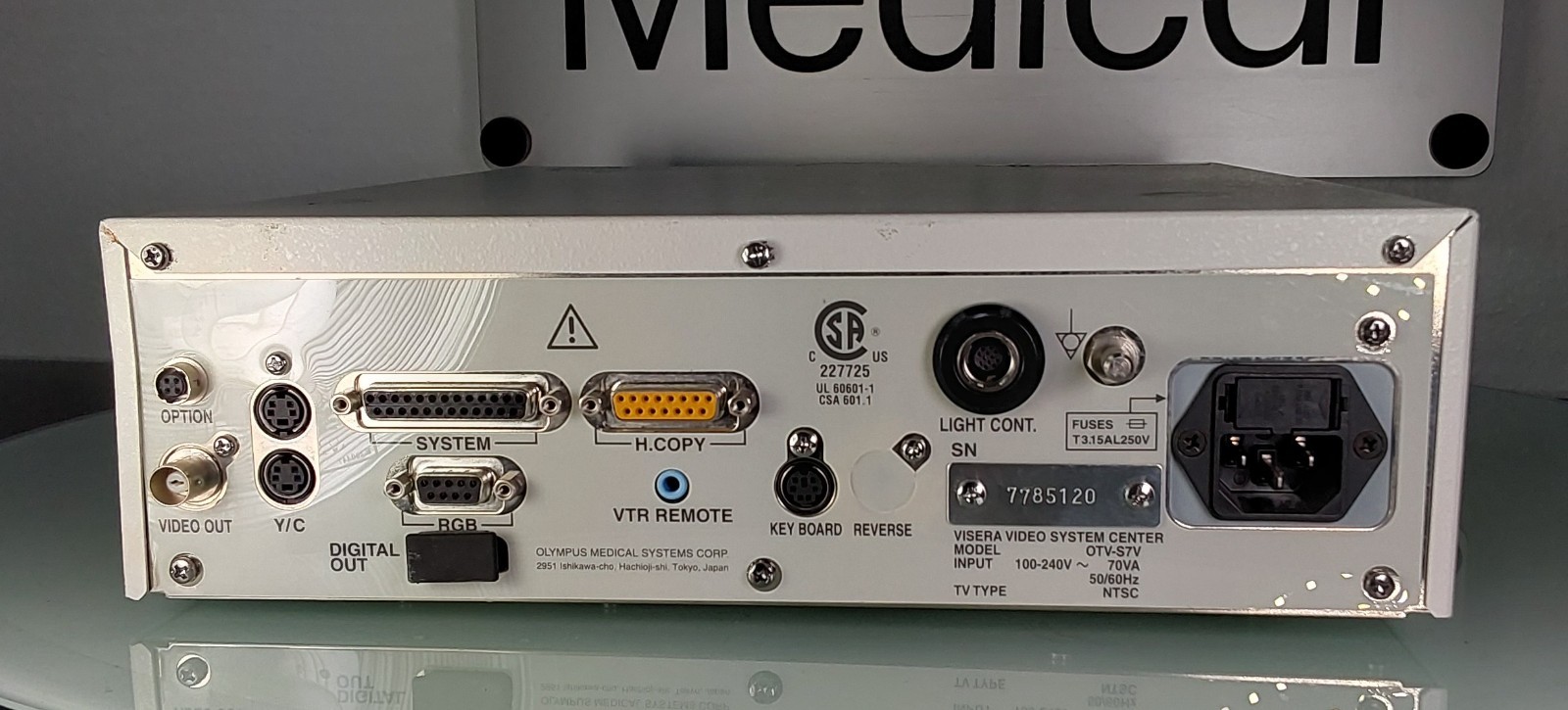 Olympus Visera OTV-S7 Digital Processor