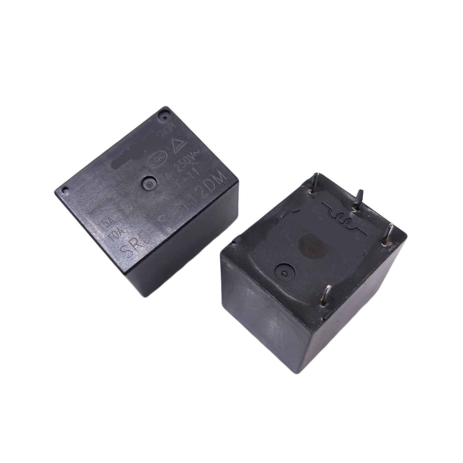 5pcs 12VDC SRD-S-112DM 15A 125VAC 4Pins Coil Power Relay