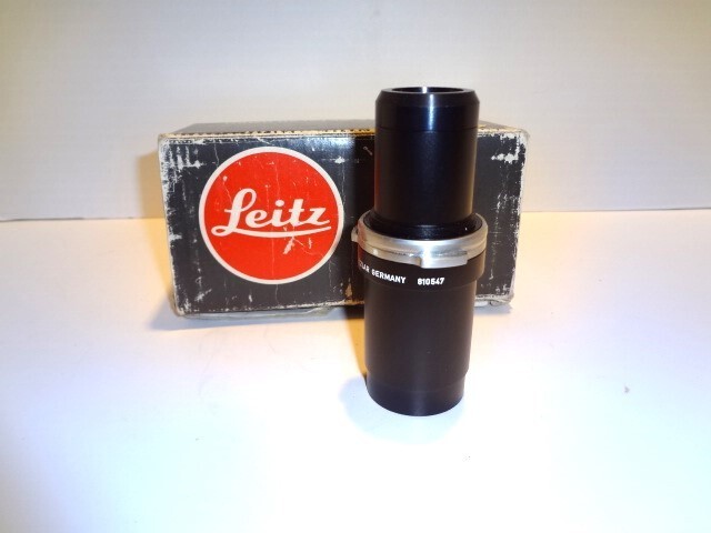 LEITZ UWM TOOLMAKERS MICROSCOPE 1:1 OBJECTIVE LENS 810547 *NEW OLD STOCK*