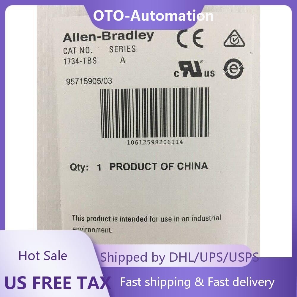 1 PCS New Sealed AB1734-TBS POINT I/O Module Terminal Base 1734TBS USA