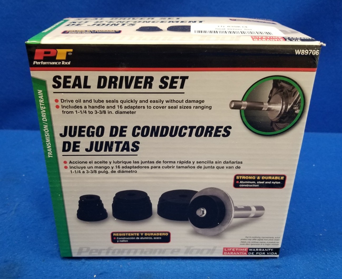 W89706 Performance Tool 18 Piece Seal Driver Set