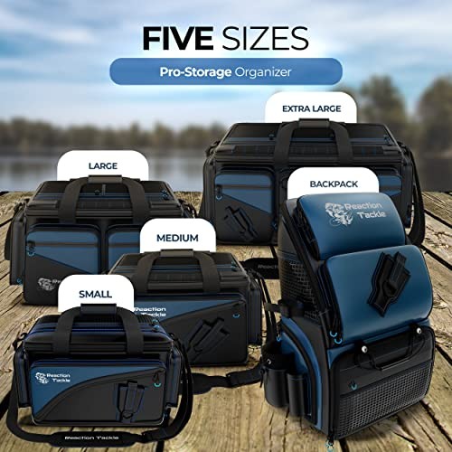 Fishing Tackle Bag – Salt Water Resistant Fishing D: XL Bag (without trays)