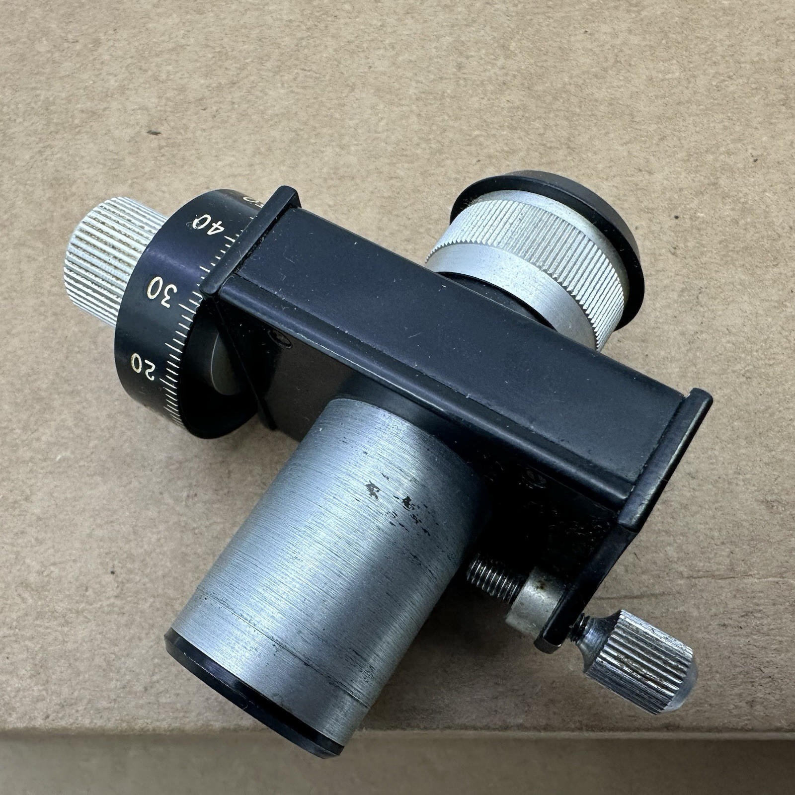 Bausch & Lomb B&L Microscope FILAR Eyepiece Micrometer Objective Module