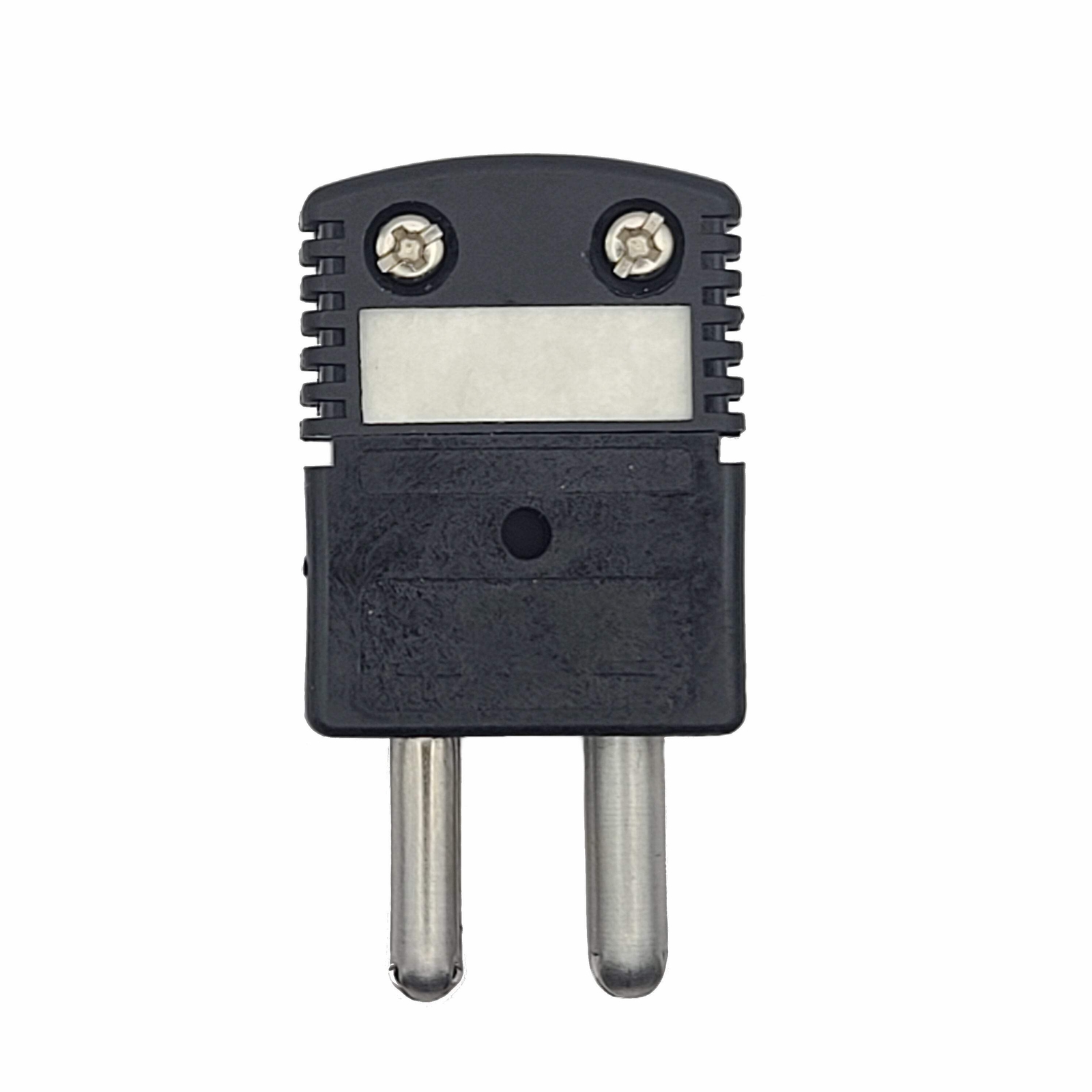 Thermocouple Connector, Type J, Standard Male Round Pins, Deluxe