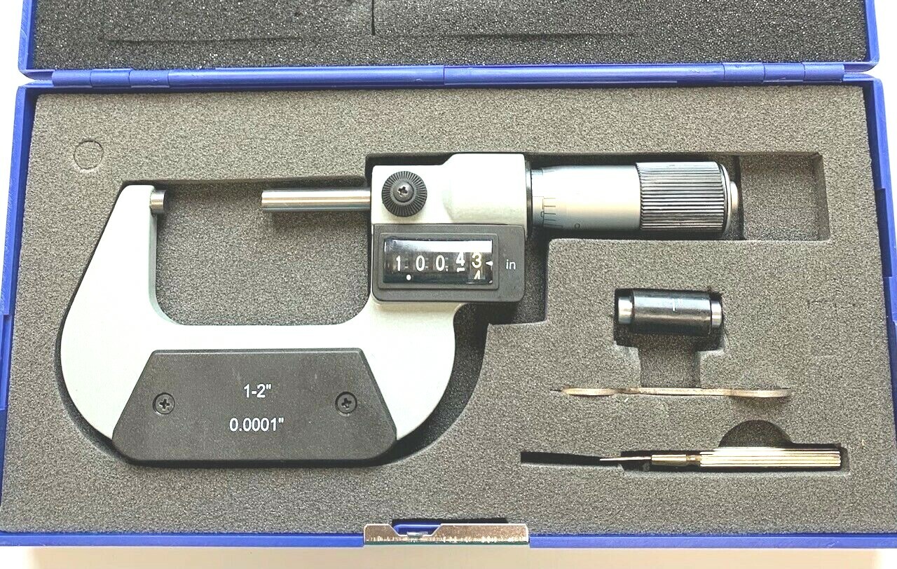 1"-2" DIGIMATIC OUTSIDE MICROMETER .0001" RESOLUTION