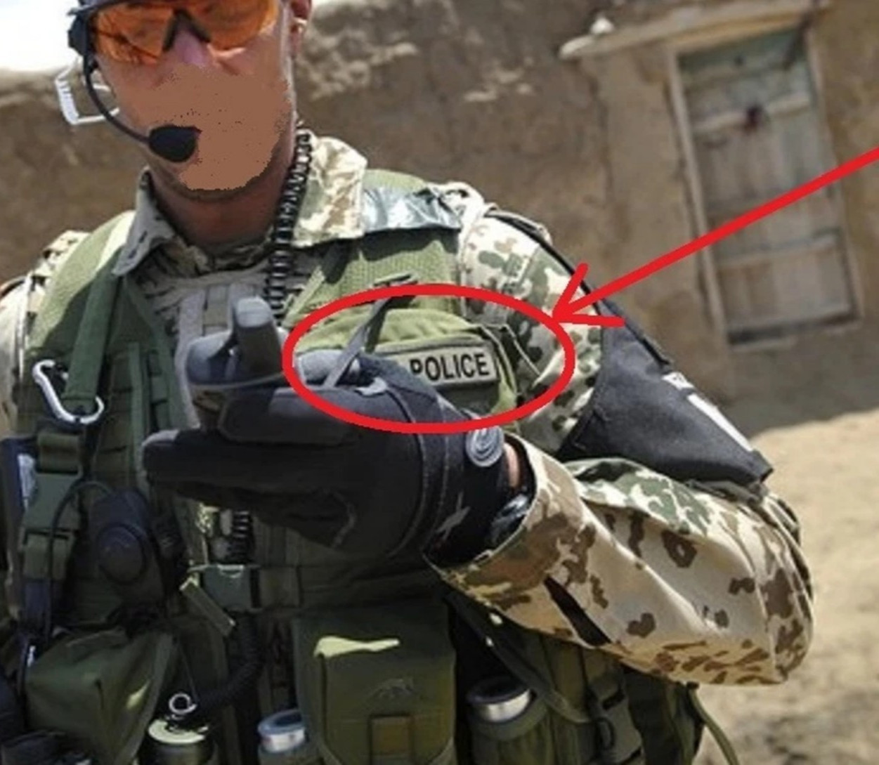 NATO ISAF JSOTF-A AFGHANISTAN SEAL ODA ANA COMMANDO vêlkrö TAB: MILITARY POLICE