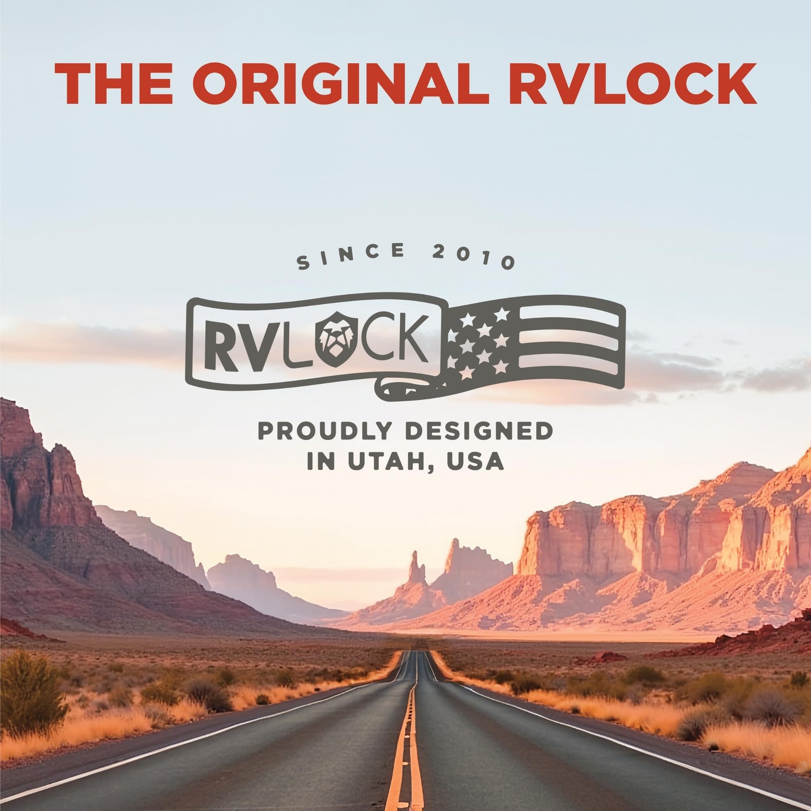 RVLOCK Compact RV Lock Keyless Entry with Remote, Secure Camper Latch