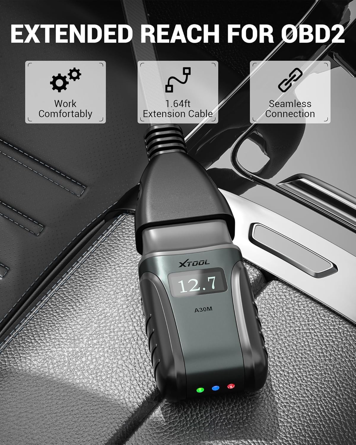 🏆XTOOL Anyscan+ A30M KIT OBD2 Scanner Wireless Code Reader Bidirectional Tool