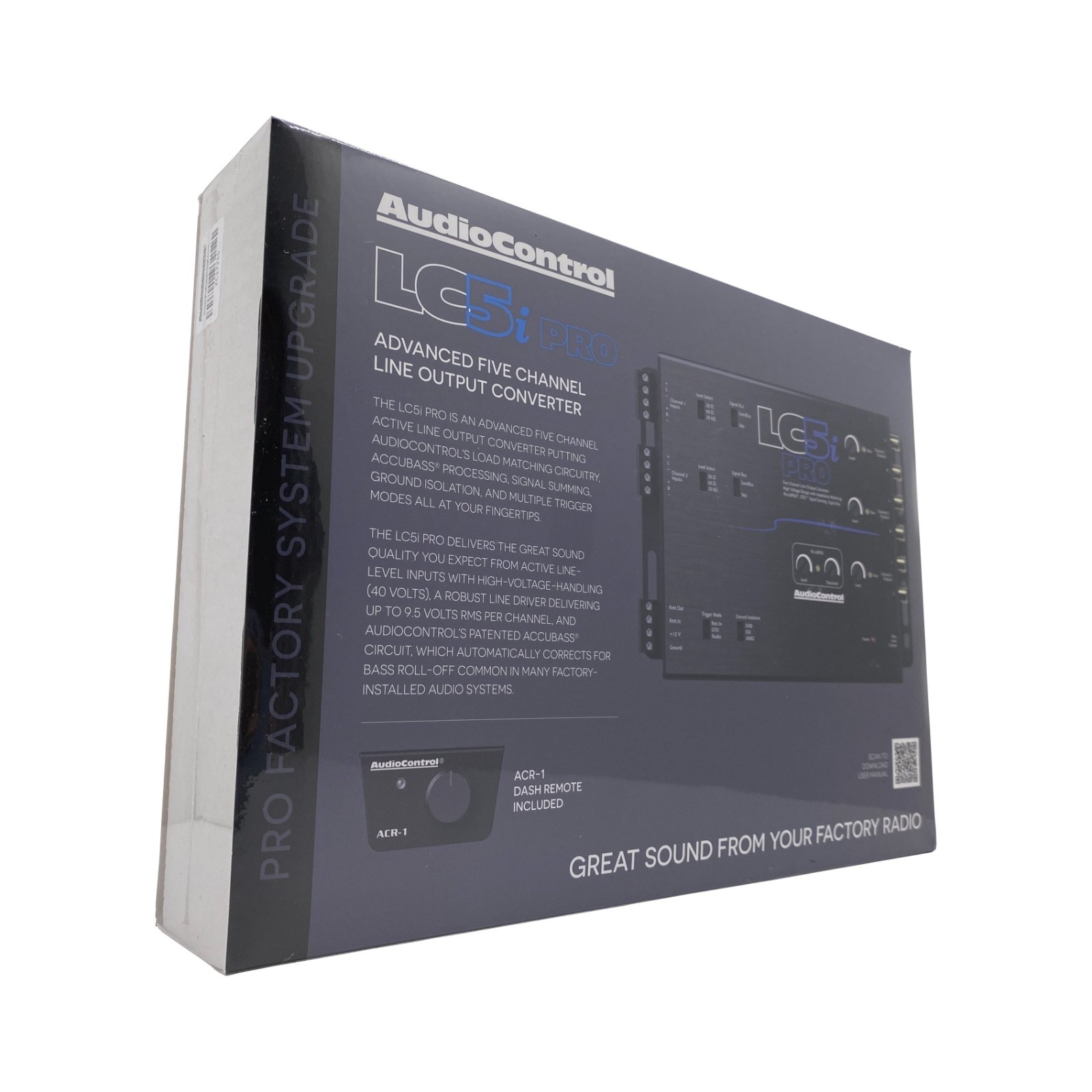 AudioControl LC5i PRO+LPHGM71 Amplifier Integration Solution for Chevrolet & GMC
