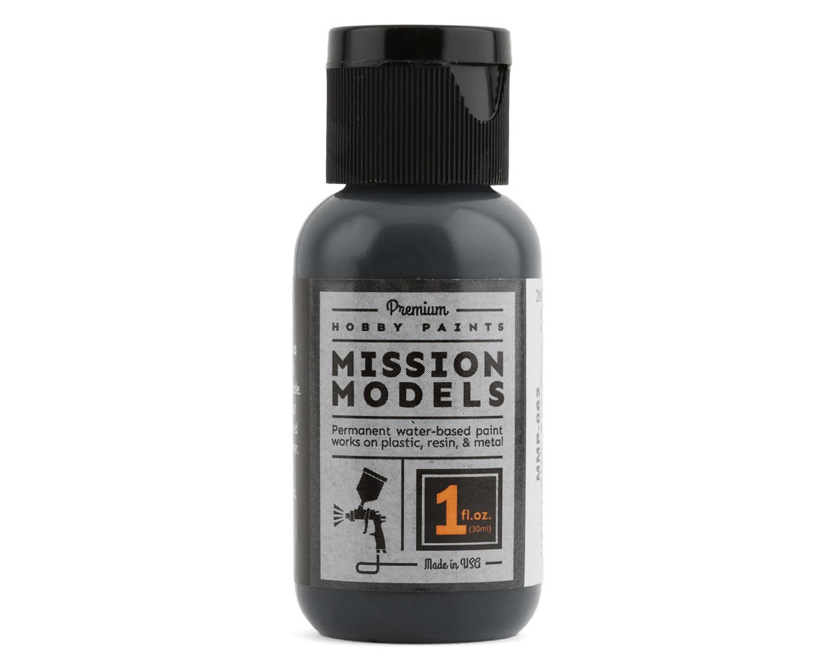 Mission Models Metallic Burnt Iron 1 Acrylic Hobby Paint (1oz) [MIOMMM-001]