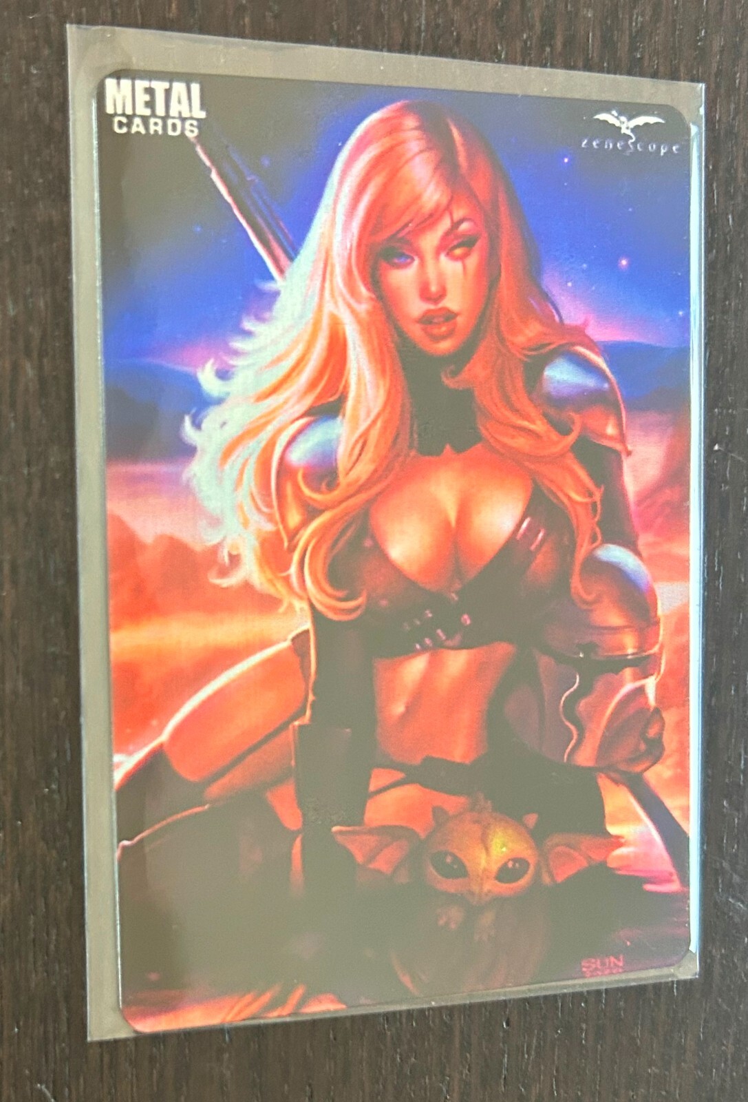 ZENESCOPE METALLIC CARD (47) Robyn Hood (Star Wars) -- Bad Girl Metal Card Ltd
