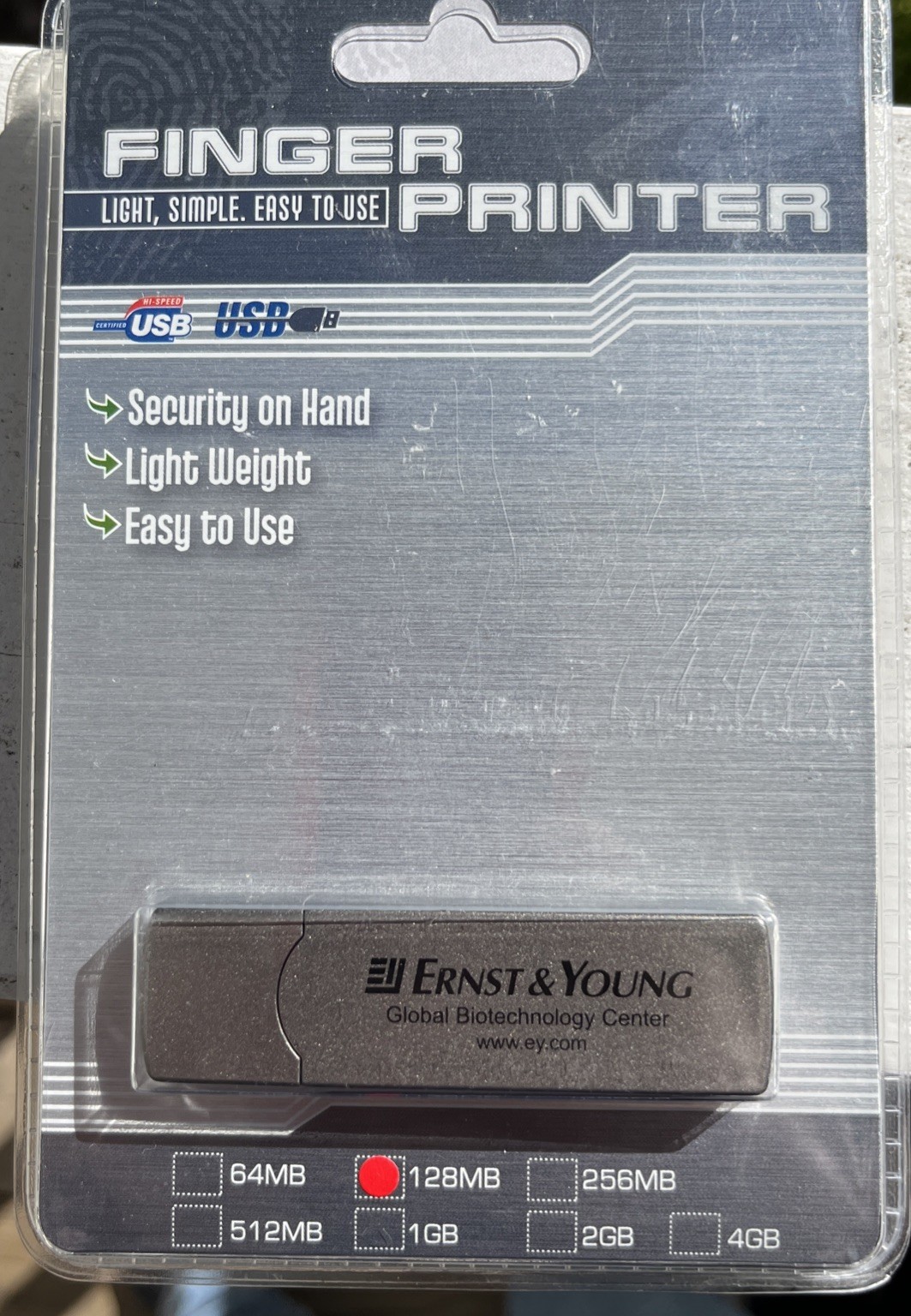 Finger Printer Drive Ernst & Young